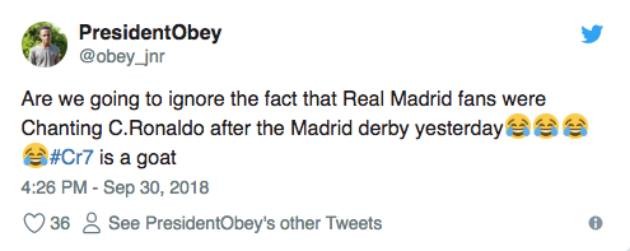 fan ronaldo troll real madird - Bóng Đá