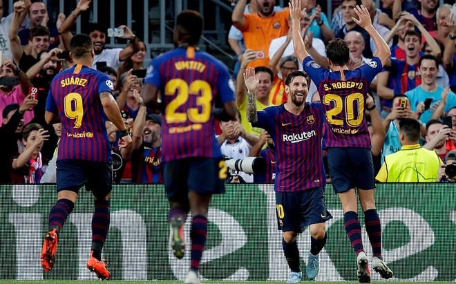 ảnh sau trận barce vs psv  - Bóng Đá