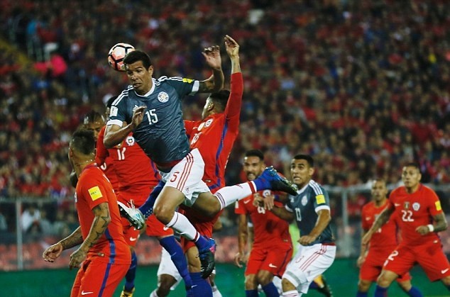 Chile sml trước Paraguay - Bóng Đá