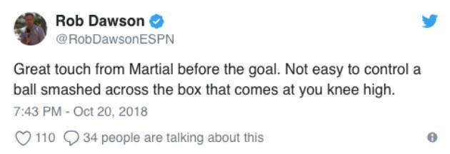 Fan MU 'dậy sóng' với pha dứt điểm của Martial - Bóng Đá