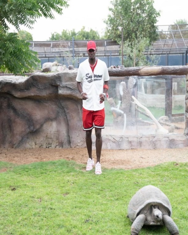 Du hí Dubai, Pogba đại thắng marathon với... rùa - Bóng Đá