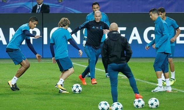 Ảnh tập Real Madrid - Bóng Đá