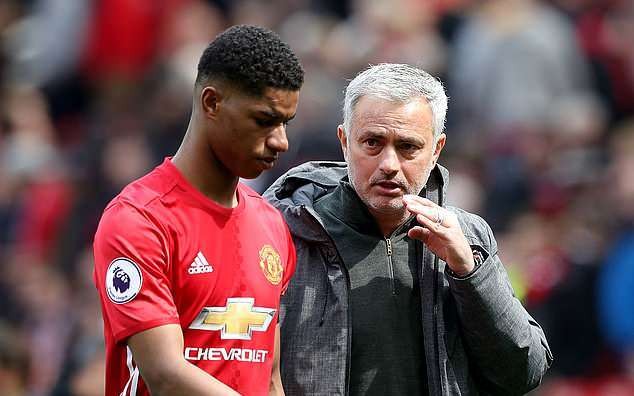 Rashford cuộc chiến bè phái Mourinho Pogba Dailymail - Bóng Đá