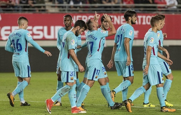 Real Murcia vs Barcelona - Bóng Đá