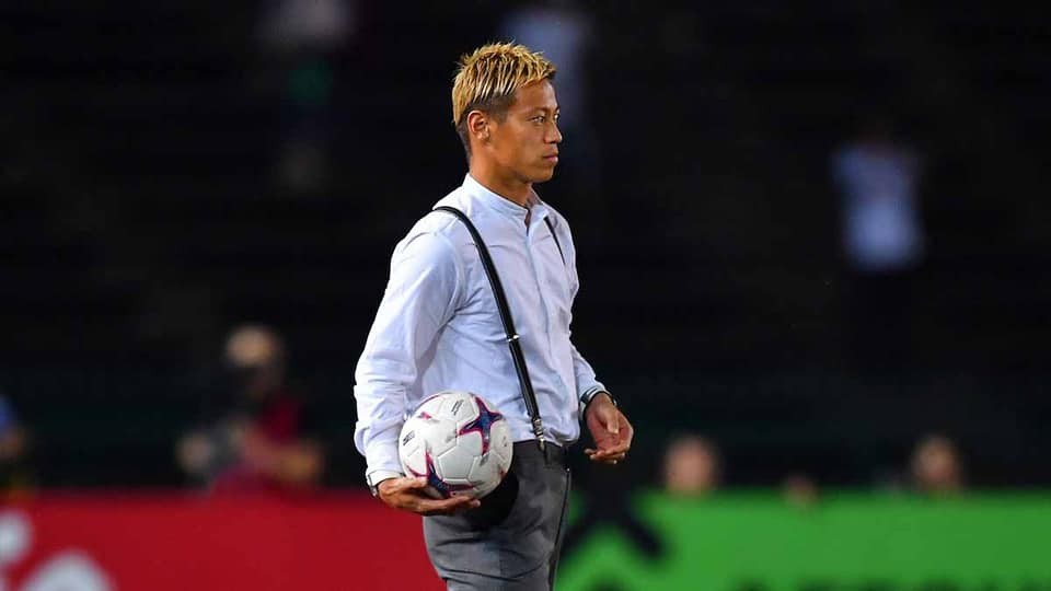 Keisuke Honda đặt quyết tâm đánh bại Việt Nam trên sân Hàng Đẫy - Bóng Đá