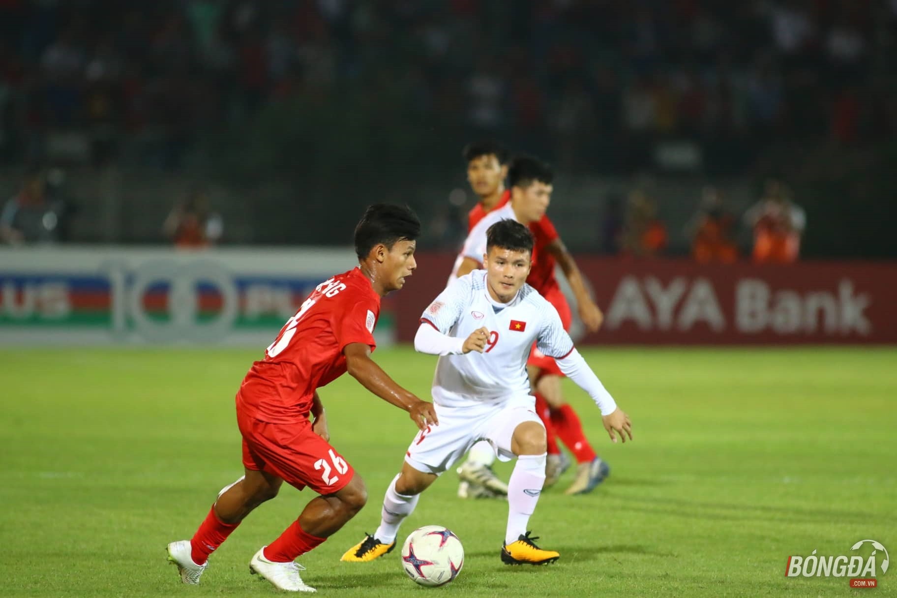 TRỰC TIẾP ĐT Myanmar 0-0 ĐT Việt Nam: Đấu trí căng thẳng - Bóng Đá