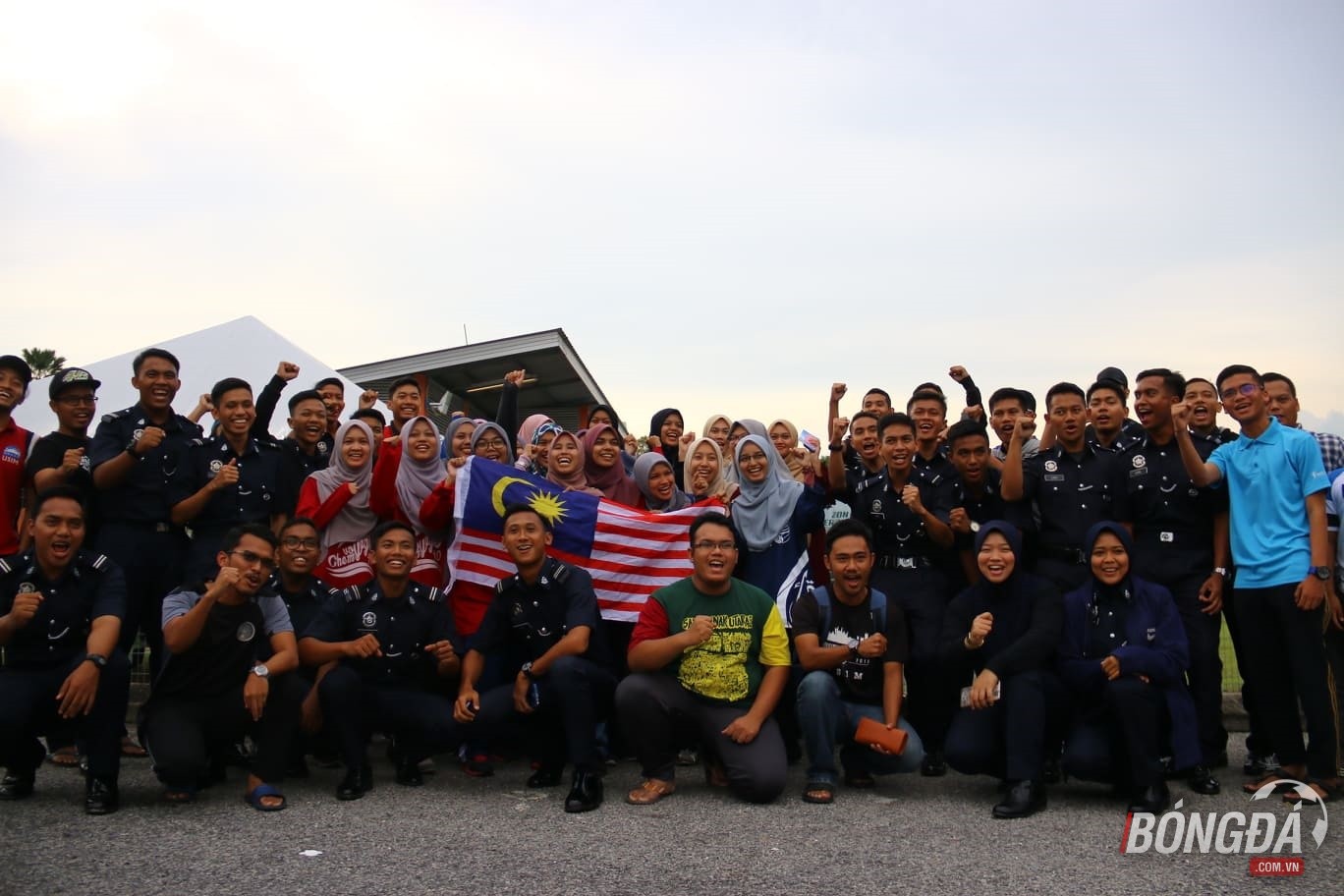 ĐT Malaysia tập - Bóng Đá