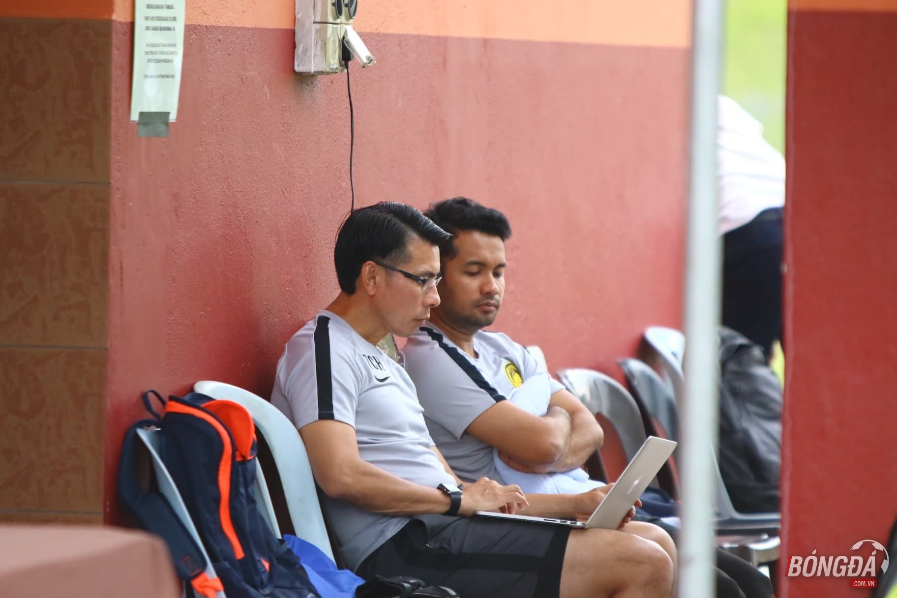 ĐT Malaysia tập - Bóng Đá