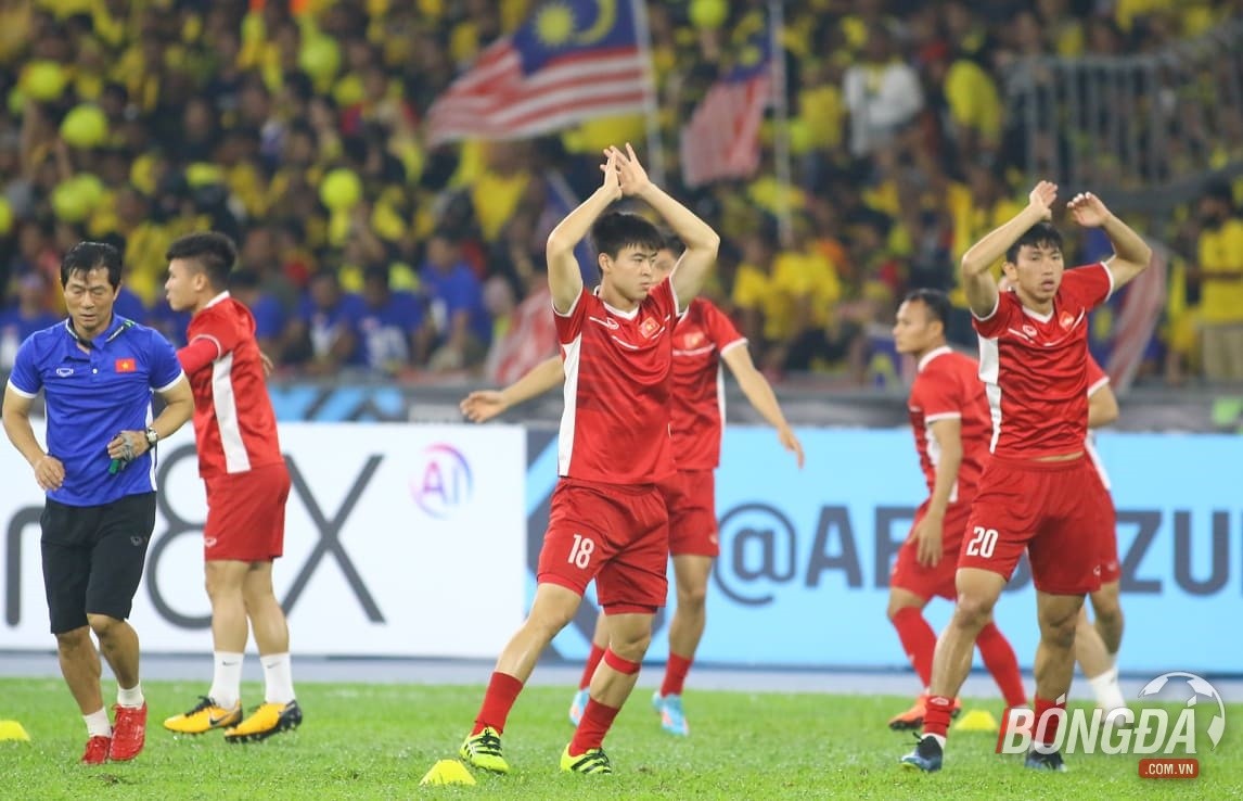 TRỰC TIẾP ĐT Malaysia 0-0 ĐT Việt Nam: Đức Chinh thay Anh Đức - Bóng Đá