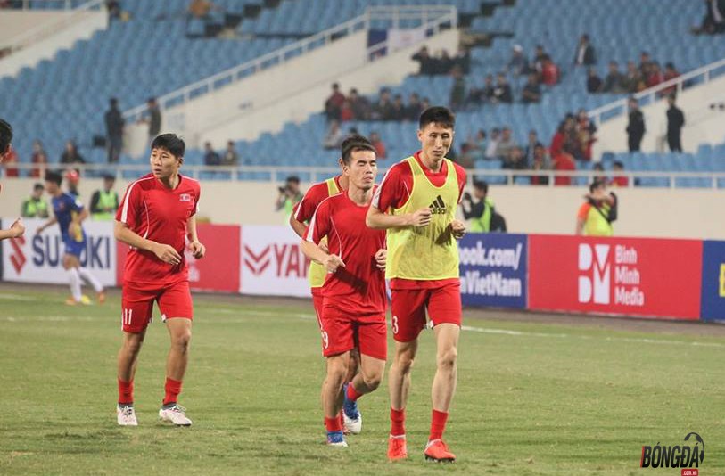 Trực tiếp ĐT Việt Nam 0-0 CHDCND Triều Tiên: Công Phượng, Xuân Trường đá chính - Bóng Đá