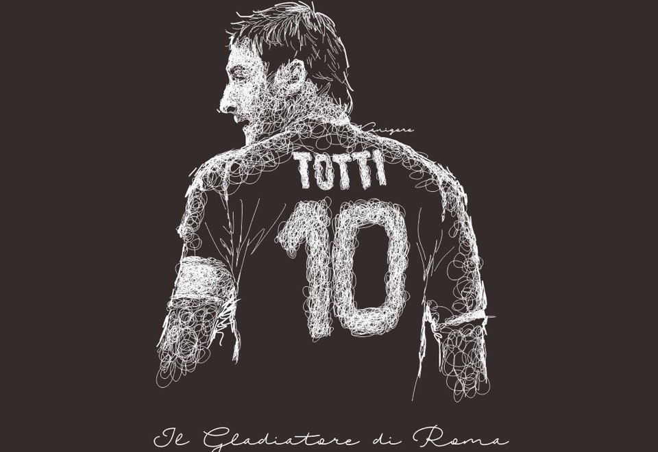 50 'cống phẩm' tuyệt vời CĐV dành tặng Totti (Phần 1) - Bóng Đá