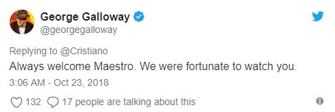 CĐV M.U tan chảy vì Ronaldo tweet về M,U - Bóng Đá