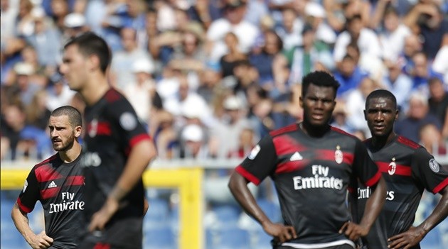 Sampdoria 2-0 AC Milan: Montella còn dám mơ cao? - Bóng Đá