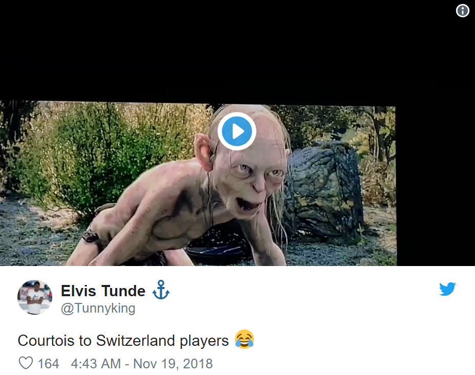 Chelsea fans troll Thibaut Courtois as he conceded five goals against Switzerland - Bóng Đá