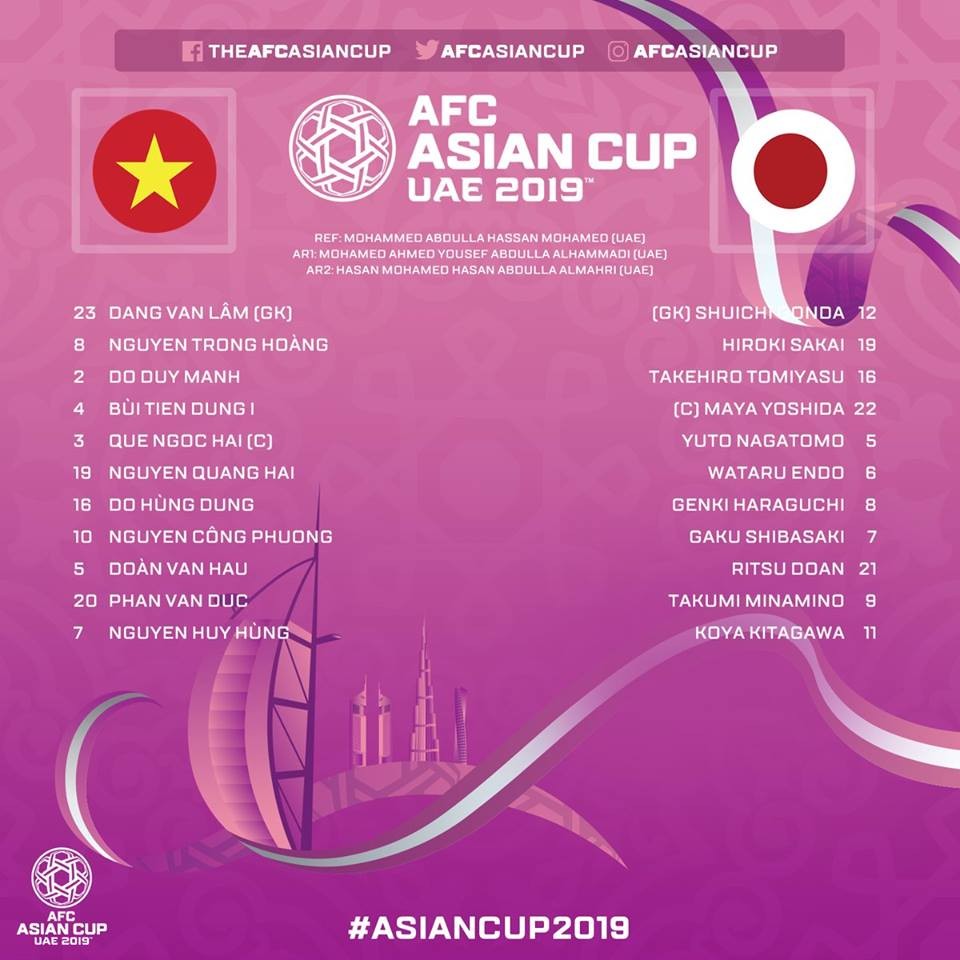Trực tiếp ĐT Việt Nam 0-0 ĐT Nhật Bản: Công Phượng, Quang Hải đá chính, Xuân Trường dự bị - Bóng Đá