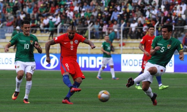 Bolivia 1-0 Chile: Bất lực ở độ cao 3650 mét - Bóng Đá