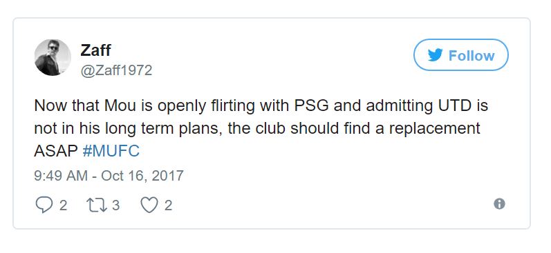 CĐV chế nhạo khả năng Mourinho chuyển đến PSG - Bóng Đá