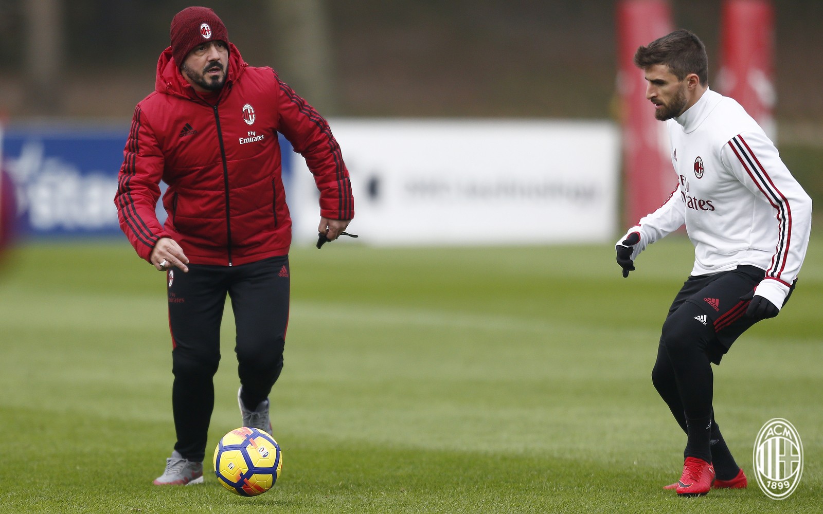 AC Milan tập luyện - Bóng Đá