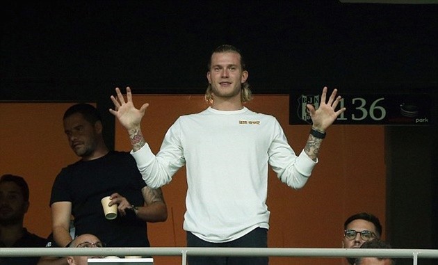 Lorius Karius xuất hiện như 