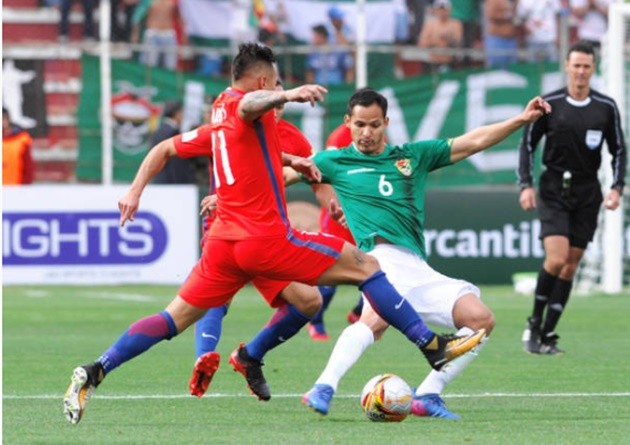 Bolivia 1-0 Chile: Bất lực ở độ cao 3650 mét - Bóng Đá