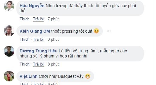 Người hâm mộ đã tìm ra Busquest của Việt Nam - Bóng Đá