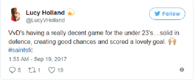 Van Dijk ghi bàn ở đội trẻ, CĐV Southampton có tha thứ? - Bóng Đá