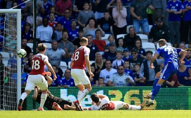 TRỰC TIẾP Cardiff 1-1 Arsenal: Pháo thủ trả giá (H1) - Bóng Đá