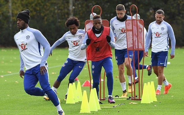 Ảnh tập Chelsea - Bóng Đá