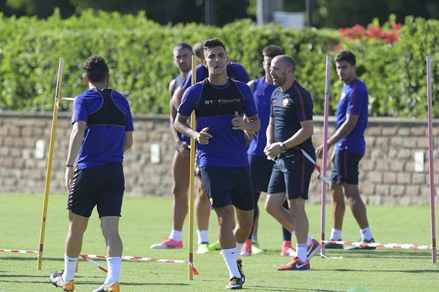 Roma tập nặng, sẵn sàng nghênh chiến Inter Milan  - Bóng Đá