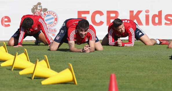 Bayern tập luyện - Bóng Đá