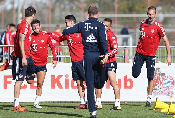 Bayern tập luyện - Bóng Đá