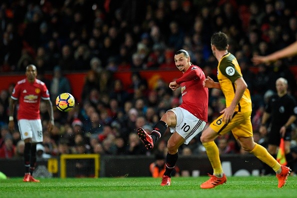 Ibra 'dằn mặt' cầu thủ bên phía Brighton - Bóng Đá