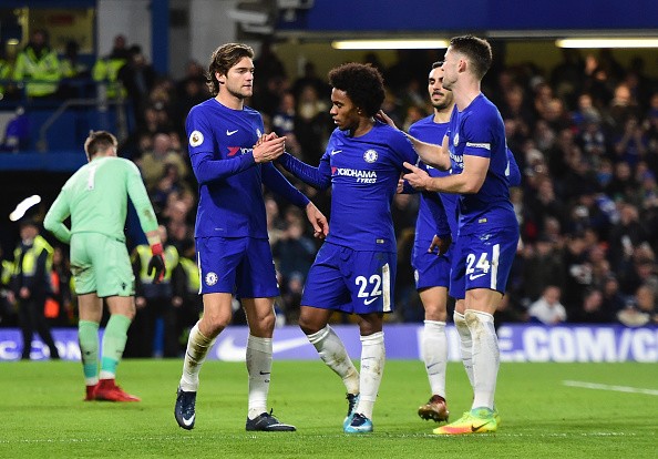 'Trốn' Hazard, Chelsea chơi trò '5 sao' ngày cuối năm - Bóng Đá