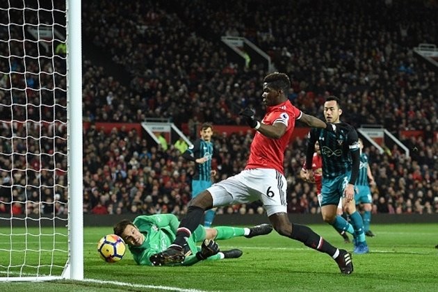 Chấm điểm Man Utd trận Southampton: Pogba đẳng cấp, nhưng Mkhitaryan quá tệ - Bóng Đá