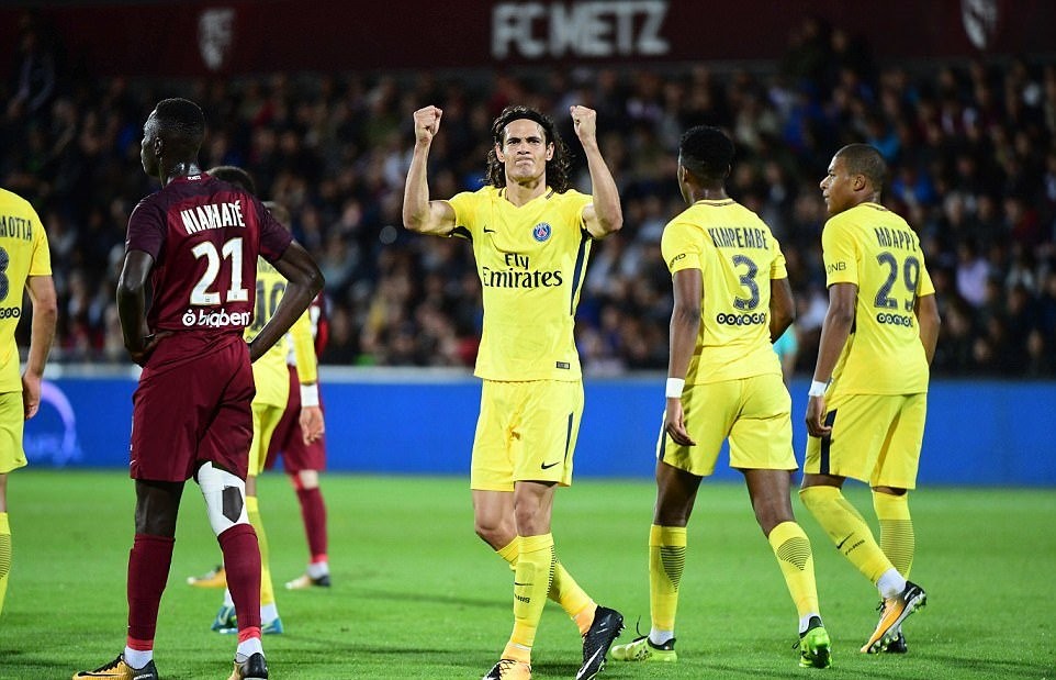 Metz 1-5 PSG: Sức mạnh của tam tấu 466 triệu euro - Bóng Đá