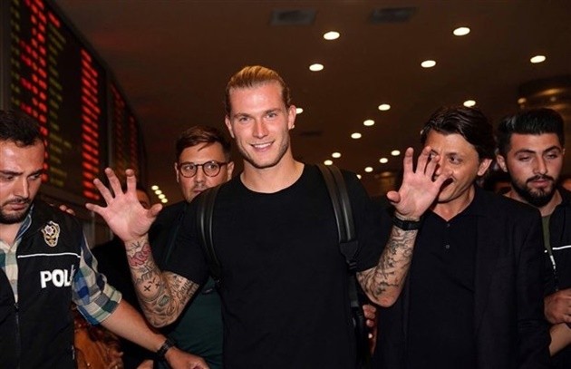 Lorius Karius xuất hiện như 