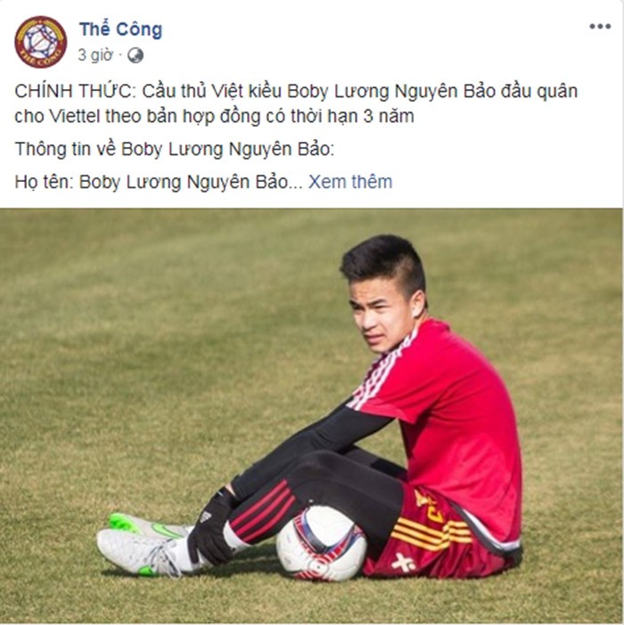 Sau bom tấn Ngọc Hải, Minh Tuấn, Thể Công có tân binh Việt kiều cực chất - Bóng Đá