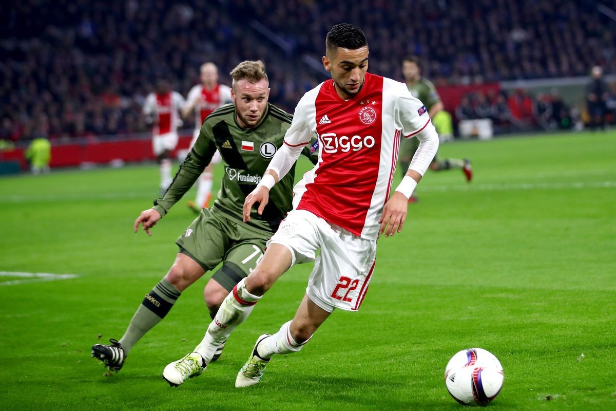 Nôn nóng chuyển nhượng, người đại diện của sao Ajax gọi điện đến Arsenal (Hakim Ziyech) - Bóng Đá