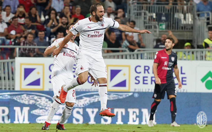 Higuain tỏa sáng nhưng không thể giúp AC Milan giành 3 điểm - Bóng Đá