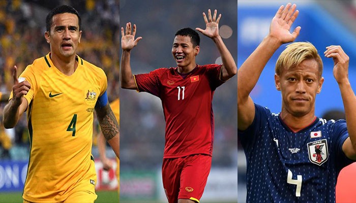 Anh Đức sáng vai Cahill, Honda trong danh sách 