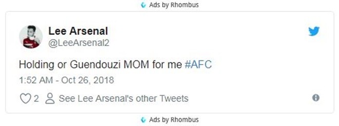 CĐV Arsenal chỉ ra cái tên chơi như 