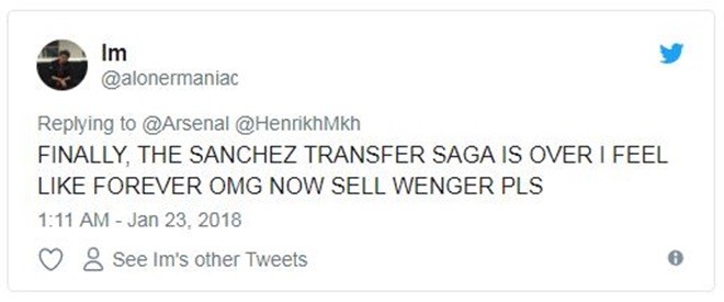 Dưới thời Wenger, fan Arsenal đã biết cái tên này sẽ chơi hay hơn Sanchez - Bóng Đá