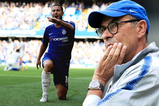 HLV Sarri xác nhận tình trạng chấn thương của Hazard - Bóng Đá