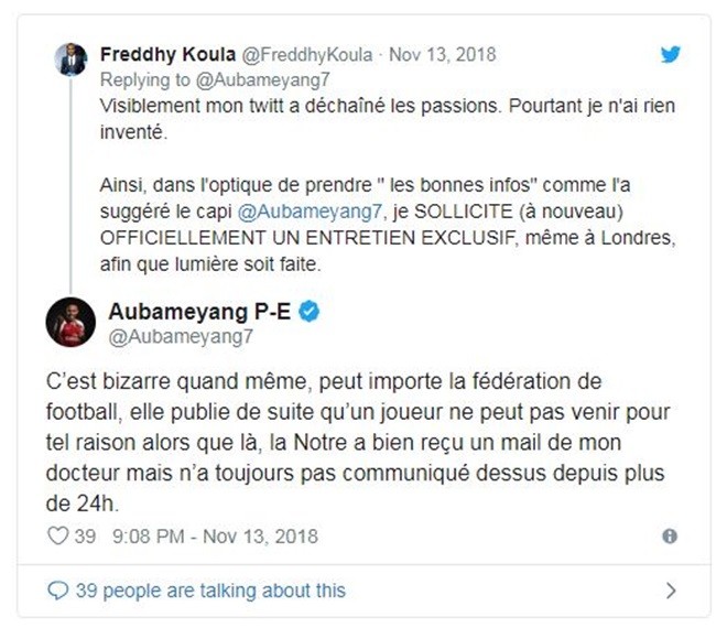 Đây, lý do Aubameyang nổi giận với LĐBĐ Gabon - Bóng Đá