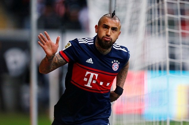 Vidal chói sáng, Bayern hoàn tất tuần thi đấu trong mơ - Bóng Đá