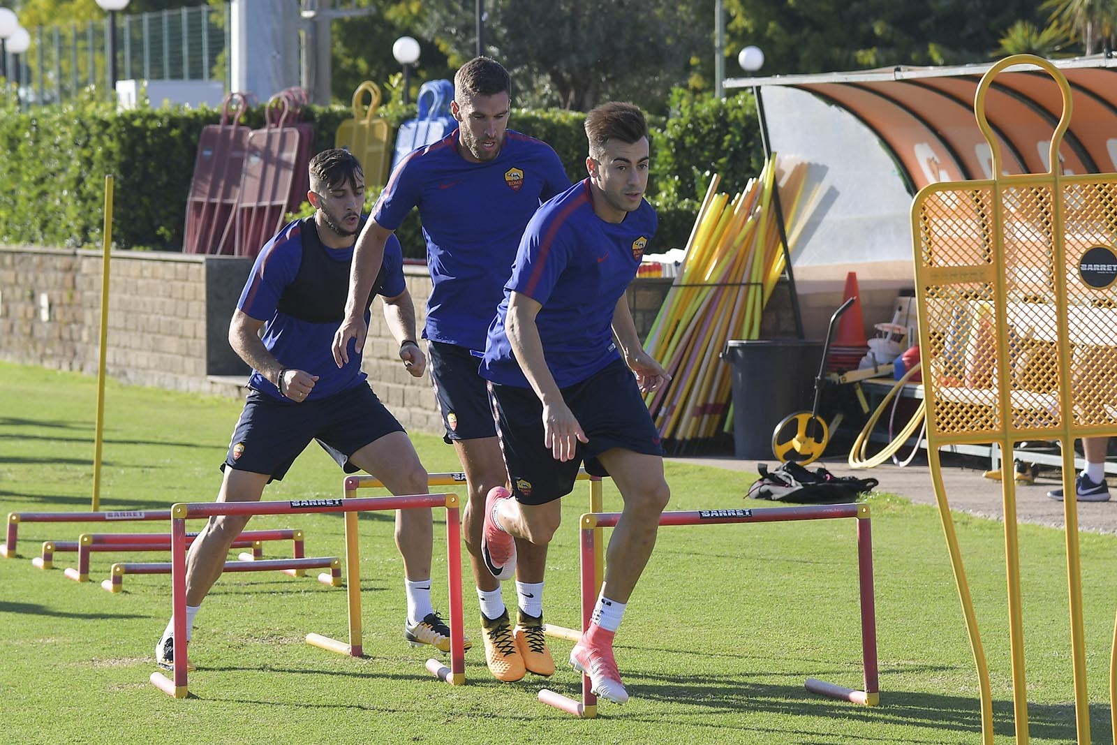 Ảnh Roma tập luyện - Bóng Đá