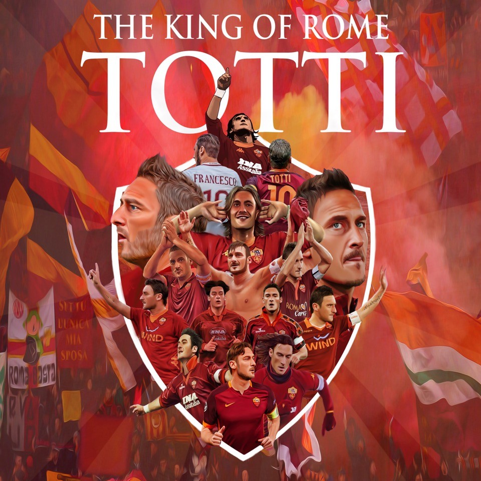 50 'cống phẩm' tuyệt vời CĐV dành tặng Totti (Phần 1) - Bóng Đá