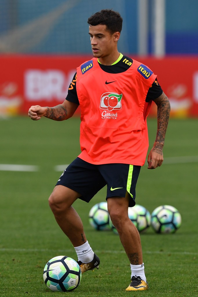 Coutinho tập cùng tuyển Brazil - Bóng Đá