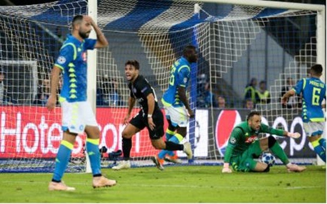 Buffon tuyệt vời, Napoli bất phân thắng bại với PSG - Bóng Đá