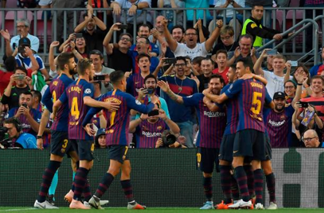 ảnh sau trận barce vs psv  - Bóng Đá